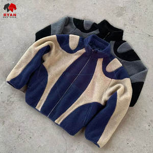 Chaqueta Casual de Forro Polar para Hombre con Aspecto de Color Sólido, Ajuste Cómodo y Protección contra el Frío - Product Image 3