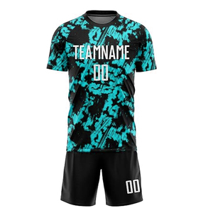 Maillots de football France 100% polyester durables personnalisés de meilleure taille uniformes d'entraînement de football légers à impression par sublimation - Product Image 3