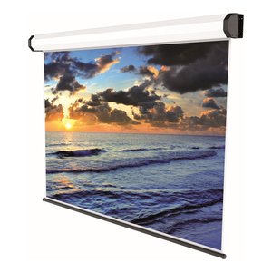 Pantalla de Proyección Motorizada de 300 Pulgadas 16:9, PVC Eléctrico Profesional Black Diamond y Black Crystal - Product Image 1