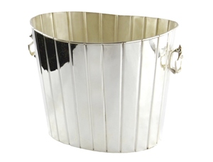 Royal Family Traditional <b>Silver</b> Collection Modern Luxury 5.5L Rectangle Metal Bucket Home Restaurant Decor Anniversary Edition - Product Image 1