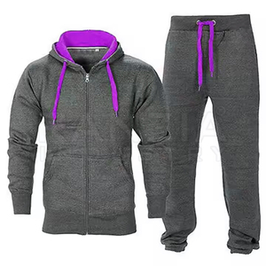Conjuntos de chándal personalizados al por mayor, conjuntos de chándal deportivos personalizados para correr, conjunto de dos piezas - Product Image 3