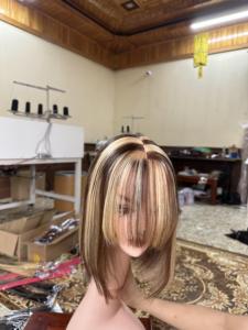 Holesale-peluca Bob de encaje color piano HD, pelo crudo vietnamita, venta al por mayor - Product Image 5