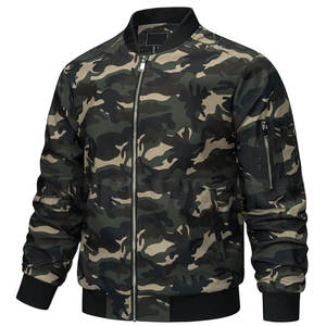 Private Label <b>Camo</b> Printing Men Bomber Winter <b>Jacket</b> Outdoor Use Comfortable Men Bomber <b>Jacket</b> - Product Image 2