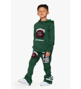 Conjunto Deportivo de 2 Piezas para Niños, Personalizable con Logotipo, de Alta Calidad, Transpirable, con Características Especiales, Traje Deportivo Unisex para Niños - Product Image 4