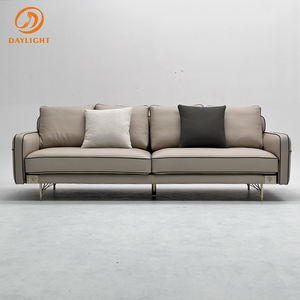 Sofá de Cuero de Diseño Italiano Moderno y Lujoso, Réplicas de Muebles de Diseñador en Oferta - Product Image 3