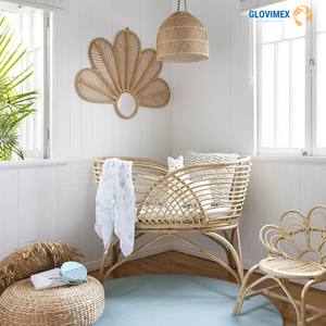 Top nouveau Design bambou rotin mur Salon miroir petit miroir rond Durable tissé à la main meubles de salle à manger - Product Image 2