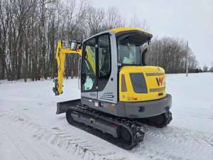 Mini-excavatrice Wacker Neuson 5 tonnes ET65 pas chère, machine de 5,5 tonnes, moteur diesel haute performance, vente directe d'usine, mini-pelle arrière - Product Image 6