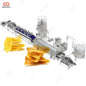 New Top Making Fry Plantains Multi Functional Small Banana Chips <b>Deep</b> <b>Fryer</b> Continuous Gas Plantain Chips Frying Machine - Product Image 2