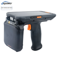 Buena calidad V9000S(UHF) 5,5 pulgadas 3 + 32 código de barras NFC UHF RFID escáner Pda gobierno/finanzas de mano IOT resistente Pda Android Pdas