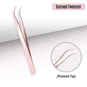 Pinzas para Pestañas de Acero Inoxidable Ligeras JIMED SURGICAL |   Herramienta de Precisión de Alta Calidad, Reutilizable, Duradera y Fácil de Usar, Venta Directa - Product Image 4