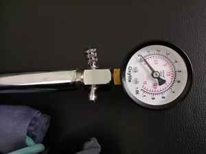 ปั๊มสายรัดห้ามเลือดแบบแมนนวลระบบนิวเมติกส์แบบแมนนวลปั๊มเหล็กนิวเมติกสายรัดข้อมือ - Product Image 4