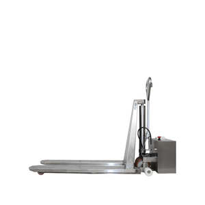 AISI 304 Stainless Steel Manual Pantograph Pallet Truck with Electric Lift <b>Material</b> <b>Handling</b> Equipment - Product Image 1