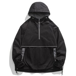 2025 Pakistan fait vêtements d'extérieur à la mode pour la randonnée vêtements d'hiver demi-fermeture éclair à capuche sport coupe-vent veste PAR INDUSTRIES INCROYABLES - Product Image 3
