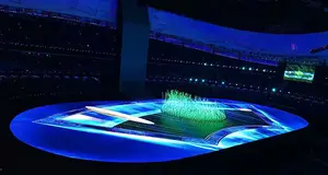 Disco DJ tương tác LED bức tường video p3.91 Led sàn nhảy Màn hình hiển thị di động cho Câu lạc bộ bar bên sân chơi