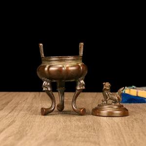 Traditional <b>Bakhoor</b> & <b>Oud</b> Incense Burners Arabic Luxury Brass Religious Durable 100% Natural Ramadan 2026 for Home Use - Product Image 4