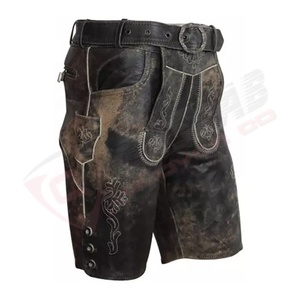 Costumes bavarois respirants Lederhosen Short-Bert avec ceinture - Product Image 5