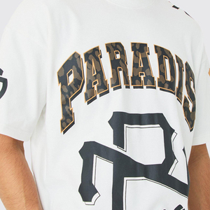 T-shirts graphiques à manches longues T-shirt à manches courtes Impression personnalisée T-shirts en gros pour hommes - Product Image 6