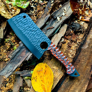 Cuchillo de Cocina de Acero de Damasco Hecho a Mano Personalizado en Oferta, con Mango de Madera, Estilo Vintage, Apto para Lavavajillas - Product Image 4