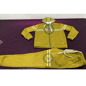 Ensemble de survêtement tendance pour homme, léger, à capuche, grande taille, personnalisable, pour la course en plein air - Product Image 1