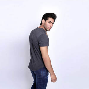 Fantaisie grande taille hommes T-shirts personnalisé t-shirt impression 100% coton t-shirt pour hommes - Product Image 5