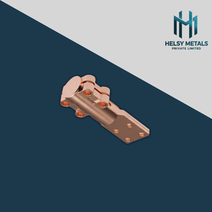 OEM ODM Copper Terminal Connector VMC Precision Machining Electrical Conductivity <b>Long</b> Term Reliability High Current Power Bulk - Product Image 3