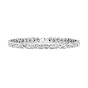 IGI Certified White Gold 14K <b>Bracelet</b> High Quality <b>Moissanite</b> <b>Bangle</b> Elegant and Stylish - Product Image 2