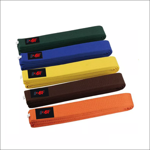 Logotipo de equipo personalizado Cinturón de artes marciales Varios colores Uniforme Cinturones de talla grande Fabricantes Karate a juego Desgaste - Product Image 5