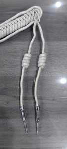 กระโปรงเอวสีเงินความยาวตามสั่งสายอกกระทะ100% ชุดพิธีการทำจากโพลีเอสเตอร์อุปกรณ์ตกแต่งเสื้อผ้าที่บ้าน - Product Image 5