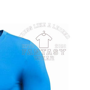 Camiseta de Compresión de Poliéster y Spandex OEM 2026 para Hombre, Ropa Deportiva de Secado Rápido y Transpirable con Diseño y Logotipo Personalizados - Product Image 4