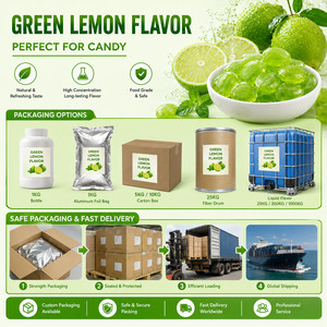 Arôme de citron vert de qualité alimentaire <span class=keywords><strong>pour</strong></span> le sucre - Liquide vert citron vif résistant à la chaleur et à l'humidité, arôme <span class=keywords><strong>pour</strong></span> confiseries et bonbons - Product Image 5