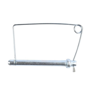 Pasador de seguridad de acero bajo en carbono, varios estilos: clip en R, pasador de chaveta, pasador ranurado, pasador cuadrado, pasador de garra, pasador cónico enrollado - Product Image 1