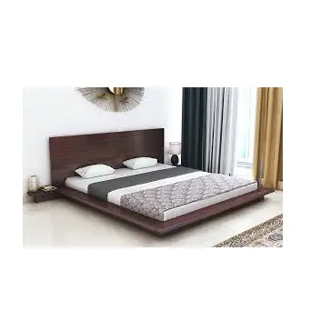 Prezzo a buon mercato letti in legno con schienale alto per il riposo naturale finito camera da letto mobili mobili mobili per la casa set camera da letto