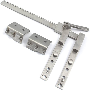 Retractor esparcidor de costillas quirúrgicas Burford FINOCHIETTO OEM más vendido, acero inoxidable de 10 pulgadas, ligero, alta calidad, 2 cuchillas - Product Image 5