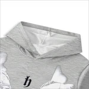 Conjunto Deportivo Personalizado con Lavado Ácido y Pedrería para Hombre, Sudadera con Capucha y Pantalones Deportivos Anchos, Estilo Vintage, Ropa Deportiva de 2 Piezas. - Product Image 3