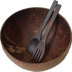 Bols de noix de coco fabriqués à la main avec motif artistique fabriqués au Vietnam en gros - Product Image 5