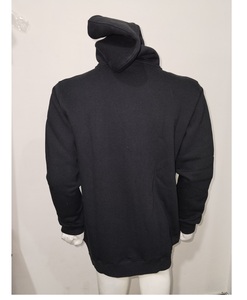 Sudadera con capucha unisex de algodón con forro polar recortada de gran tamaño y con capucha logotipo personalizado impreso 100% algodón para las ventas de otoño - Product Image 4