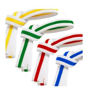 Logotipo personalizado bordado artes marciales Taekwondo Karate Judo BJJ CINTURÓN DE Karate para entrenamiento y competición de artes marciales - Product Image 2