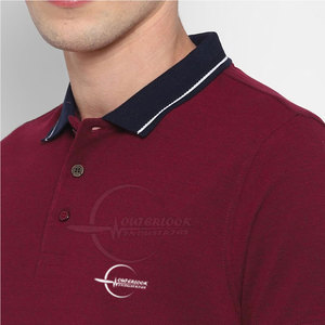 เสื้อโปโลผ้าฝ้าย100% สำหรับผู้ชายบริการผลิตจากปากีสถาน - Product Image 5