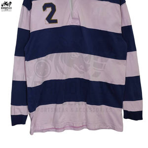 Camiseta de Rugby al por Mayor de Fábrica, Personalizada, a Precio Económico, con Diferentes Estilos y Diseños, Camiseta de Rugby para Hombre - Product Image 4