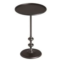 Table basse ronde en métal de style industriel avec design contemporain et pieds en métal par METAL WAVE pour la décoration du salon à la maison
