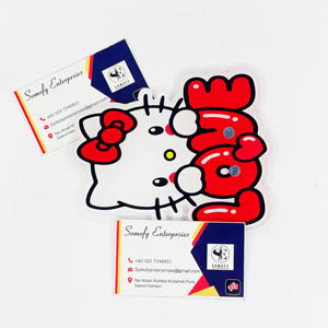 Herramientas de azulejo de pestañas de Hello Kitty Love Lash con logotipo personalizado de alta demanda, nuevo paquete sostenible, azulejos de pestañas cuadrados acrílicos, bonito acabado - Product Image 3