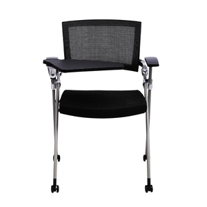 Bambi 01 BFGX002 Folding Office <b>Chair</b> Lift Style with Adjustable Height Mesh Backrest <b>Padded</b> Cushion Made of Foam Fabric PP - Product Image 4