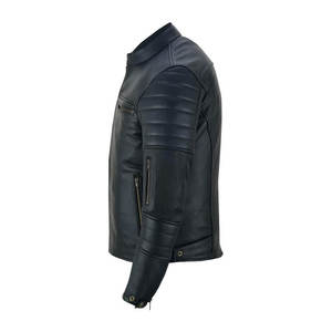 Chaquetas de Cuero Genuino al Por Mayor, Nuevo Estilo, Material de Alta Calidad, Impermeables, Color Personalizado, Chaqueta de Motocicleta - Product Image 5