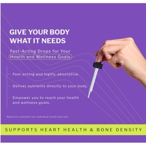 OEM Etiqueta Privada orgánica vitamina D3 K2 gotas MCT aceite Omega 3 líquido vitamina D suplemento para adultos y niños fibra dietética - Product Image 6