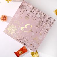 Calendario de Adviento de Lujo Personalizado para Ramadán, Caja de Regalo de Chocolate para el Día de San Valentín, Hecho en Vietnam, Papel y Cartón