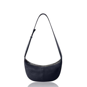 Sac à bandoulière en cuir véritable italien à large sangle - PM685 - Product Image 6