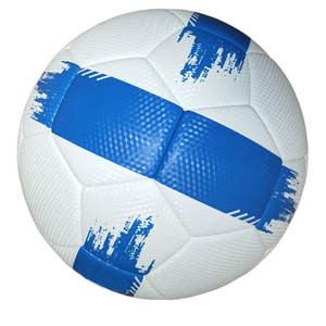 ลูกฟุตบอลวัสดุ PU พิมพ์ลายออกแบบโลโก้ได้ตามต้องการ - Product Image 3