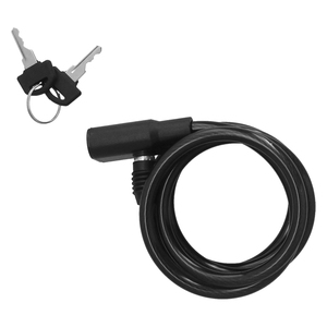 Cavo a Spirale per Bicicletta con Chiave O/ 8 mm. x 150 cm. - Product Image 1