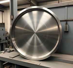 Bandeja grande redonda de acero inoxidable pulido árabe Biryani para servir para restaurante Hotel Bar boda fiesta servir bandejas de chocolate - Product Image 4