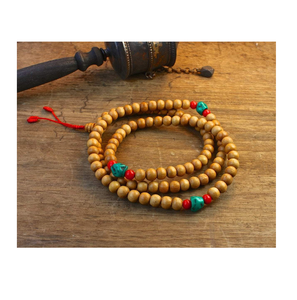 สร้อยคอไม้มาลาสำหรับงานเลี้ยงอาหารค่ำและงานแต่งงานสร้อยคอทำจากไม้ออกแบบได้เองสำหรับผู้หญิงและผู้ชาย - Product Image 2